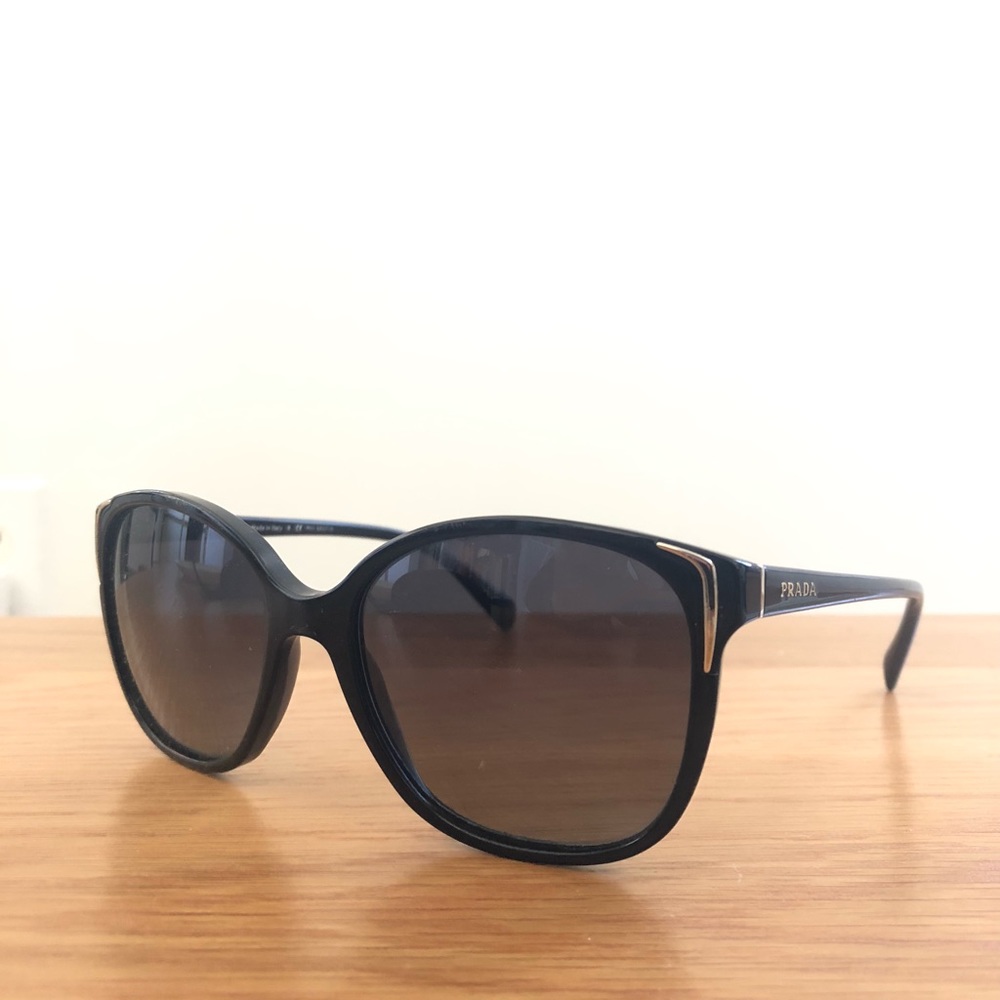 Prada PR 01OS CONCEPTUAL Sunglasses - Black/Grey